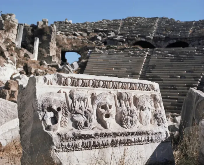 Framed Print : Perge, Side Framed Print : Perge, Side