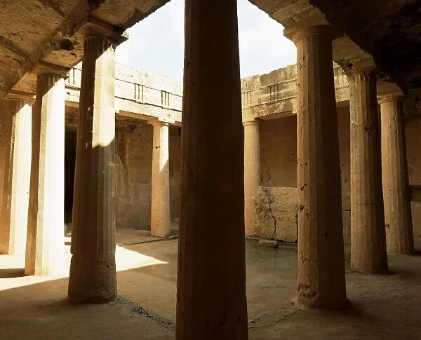 Peristyle Tomb III, dating from the Hellenistic period from 325 to 58BC