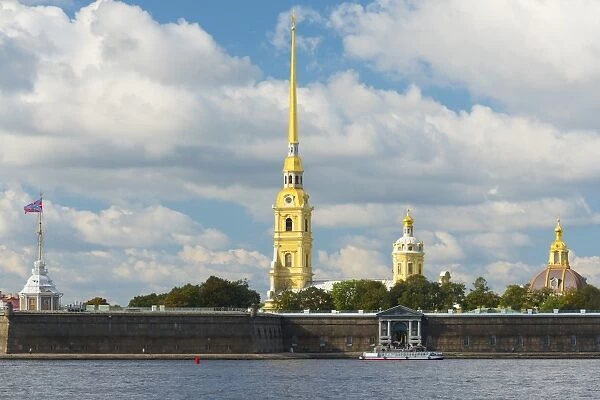 The Peter and Paul Fortress, UNESCO World Heritage Site, St. Petersburg, Russia, Europe