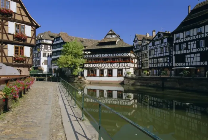 Framed Print : Petite France area of Strasbourg, Bas-Rhin, Alsace, France, Europe Framed Print : Petite France area of Strasbourg, Bas-Rhin, Alsace, France, Europe