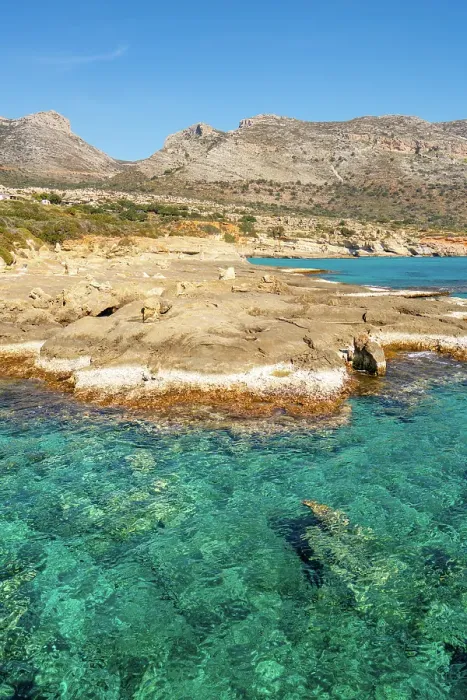 Framed Print : Petrified forest, Agia Marina, Agios Nikolaos Geopark, beach with turquoise water in the south of Greece, Greece Framed Print : Petrified forest, Agia Marina, Agios Nikolaos Geopark, beach with turquoise water in the south of Greece, Greece