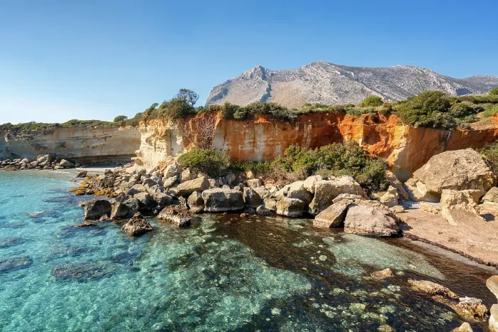 Framed Print : Petrified forest, Agia Marina, Agios Nikolaos Geopark, beach with turquoise water in the south of Greece, Greece Framed Print : Petrified forest, Agia Marina, Agios Nikolaos Geopark, beach with turquoise water in the south of Greece, Greece