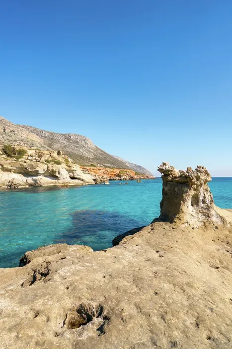 Framed Print : Petrified forest, Agia Marina, Agios Nikolaos Geopark, beach with turquoise water in the south of Greece, Greece Framed Print : Petrified forest, Agia Marina, Agios Nikolaos Geopark, beach with turquoise water in the south of Greece, Greece