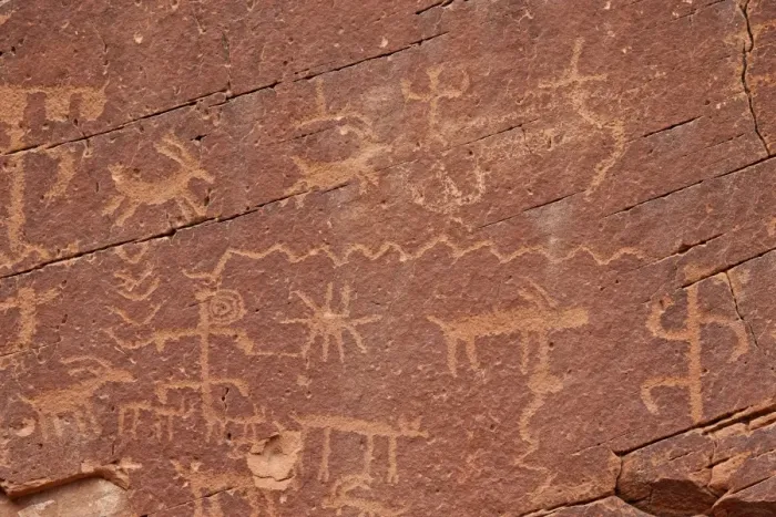 Framed Print : Petroglyphs, Gold Butte, Nevada, United States of America, North America Framed Print : Petroglyphs, Gold Butte, Nevada, United States of America, North America