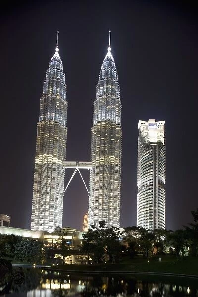 Petronas Towers at night