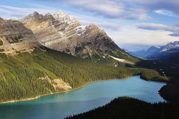 Peyto Lake, Banff National Park, UNESCO World Heritage Site, Rocky Mountains