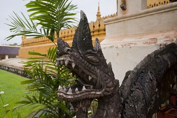 Pha That Luang stupa, Vientiane, Laos, Indochina, Southeast Asia, Asia