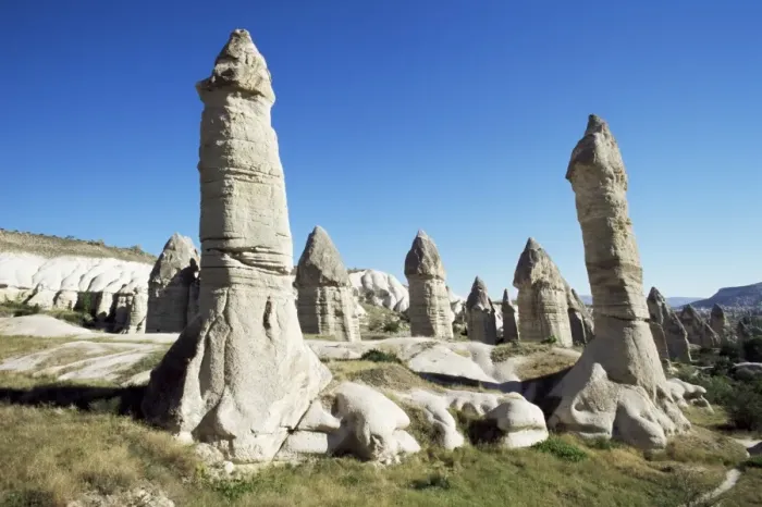 Framed Print : Phallic pillars or fairy chimneys Framed Print : Phallic pillars or fairy chimneys