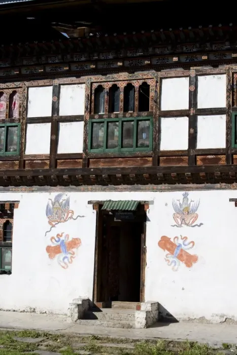 Framed Print : Phallus symbols on house to ward off evil spirits, Paro, Bhutan, Asia Framed Print : Phallus symbols on house to ward off evil spirits, Paro, Bhutan, Asia