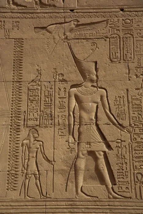 Framed Print : Pharaoh, Exterior Reliefs, Temple of Hathor, Dendera, Qena, Egypt, North Africa, Africa Framed Print : Pharaoh, Exterior Reliefs, Temple of Hathor, Dendera, Qena, Egypt, North Africa, Africa