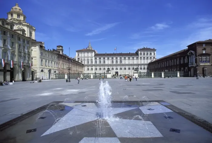 Framed Print : Piazza Castello, Turin, Piedmont, Italy, Europe Framed Print : Piazza Castello, Turin, Piedmont, Italy, Europe
