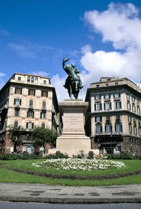 Framed Print : Piazza Corvetto Framed Print : Piazza Corvetto