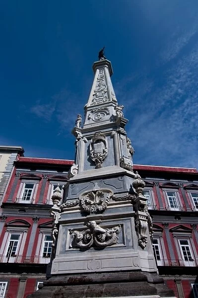 Piazza del Gesu Nuovo, Naples, Campania, Italy, Europe