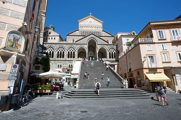 Piazza Duomo, Duomo di Amalfi, Amalfi, Costiera Amalfitana (Amalfi Coast), UNESCO