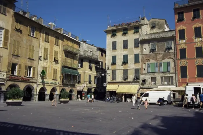 Framed Print : Piazza Mazzini Framed Print : Piazza Mazzini