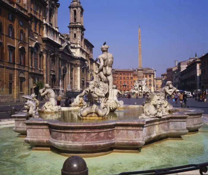 Framed Print : Piazza Navona, Rome, Italy Framed Print : Piazza Navona, Rome, Italy