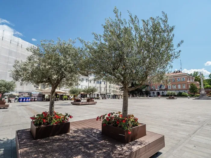 Framed Print : Piazza Vittoria, Friuli Venezia Giulia, Italy, Europe Framed Print : Piazza Vittoria, Friuli Venezia Giulia, Italy, Europe