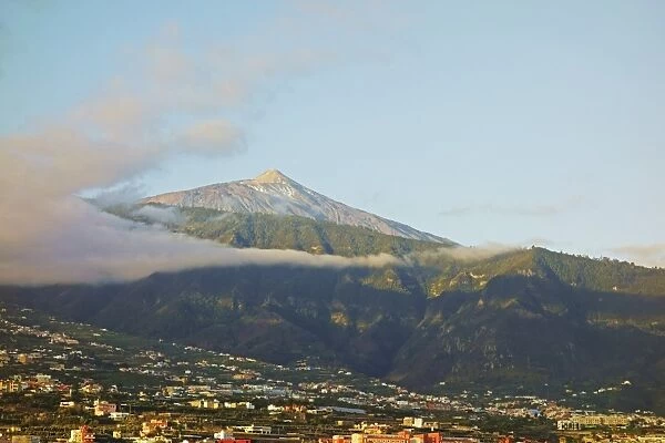 Pico del Teide and Orotava Valley, Tenerife, Canary Islands, Spain, Atlantic, Europe