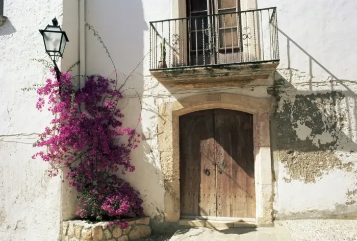Framed Print : Picturesque doorway Framed Print : Picturesque doorway