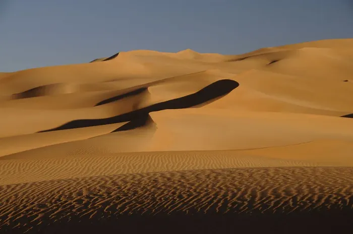 Framed Print : Picturesque orange Dunes of Ubari, Sahara Desert, Libya, North Africa, Africa Framed Print : Picturesque orange Dunes of Ubari, Sahara Desert, Libya, North Africa, Africa