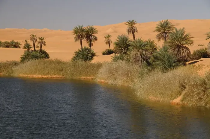 Framed Print : Picturesque orange Dunes of Ubari Oasis, Sahara Desert, Libya, North Africa, Africa Framed Print : Picturesque orange Dunes of Ubari Oasis, Sahara Desert, Libya, North Africa, Africa