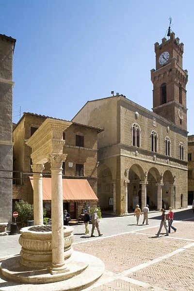 Pienza, Val d Orcia, Tuscany, Italy, Eruope