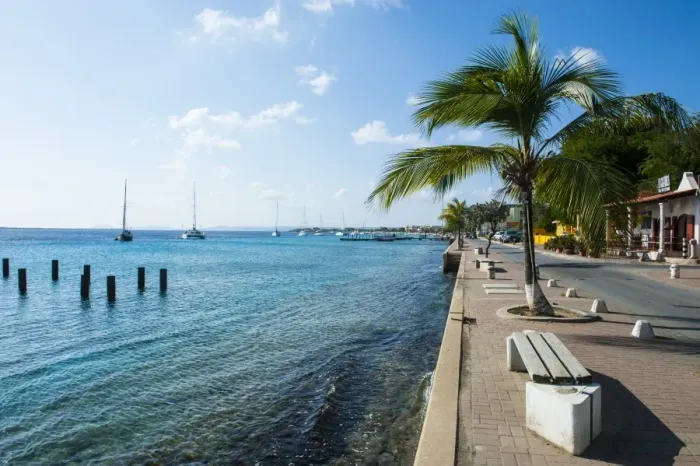 Framed Print : Pier in Kralendijk capital of Bonaire, ABC Islands, Netherlands Antilles, Caribbean, Central America Framed Print : Pier in Kralendijk capital of Bonaire, ABC Islands, Netherlands Antilles, Caribbean, Central America