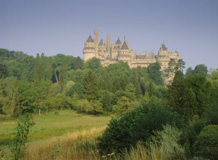 Framed Print : Pierrefonds Castle, Picardy, France, Europe Framed Print : Pierrefonds Castle, Picardy, France, Europe