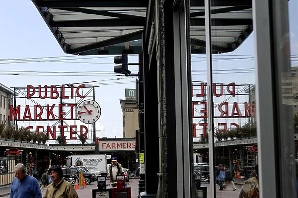 Pike Market, Seattle, Washington State, United States of America, North America
