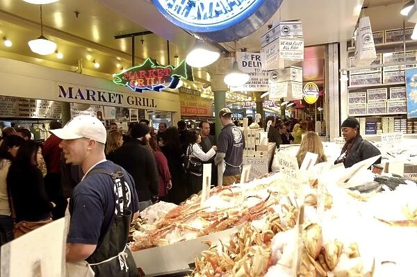 Pike Market, Seattle, Washington State, United States of America, North America