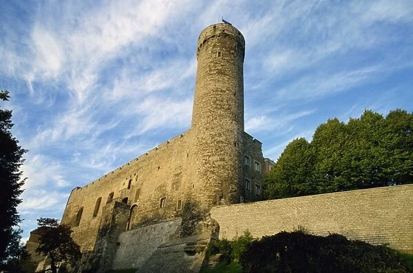 The Pikk Hermann Tower, part of the Toompea Castle, Tallinn, Estonia, Baltic States