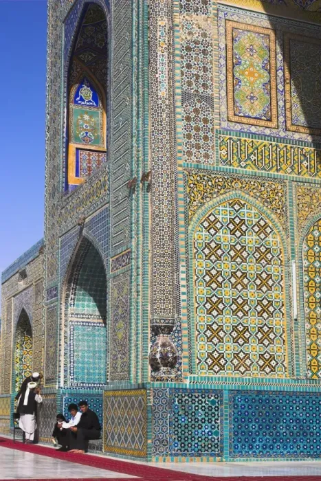 Framed Print : Pilgrims at the Shrine of Hazrat Ali, who was assassinated in 661, Mazar-I-Sharif Framed Print : Pilgrims at the Shrine of Hazrat Ali, who was assassinated in 661, Mazar-I-Sharif