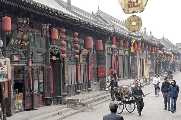 Pingyao, a historic city preserved as it was in the Qing Dynasty, UNESCO World Heritage Site