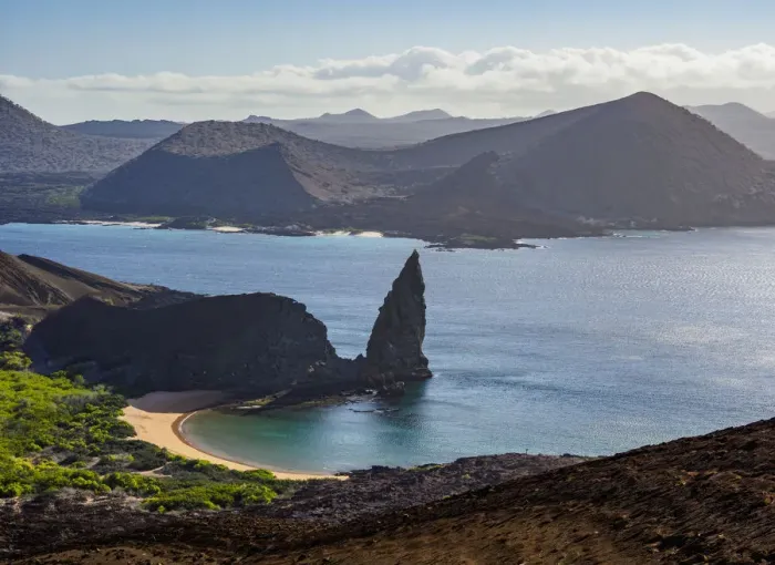 Framed Print : Pinnacle Rock, elevated view, Bartolome Island, Galapagos, Ecuador Framed Print : Pinnacle Rock, elevated view, Bartolome Island, Galapagos, Ecuador