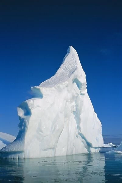 Pinnacled iceberg, Antarctica