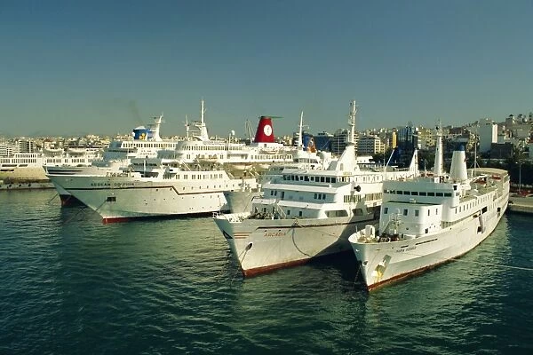 Piraeus harbour and port