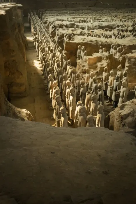 Framed Print : Pit 1, Warrtiors, Terracotta Army, UNESCO World Heritage Site, Xian, Shaanxi, China, Asia Framed Print : Pit 1, Warrtiors, Terracotta Army, UNESCO World Heritage Site, Xian, Shaanxi, China, Asia