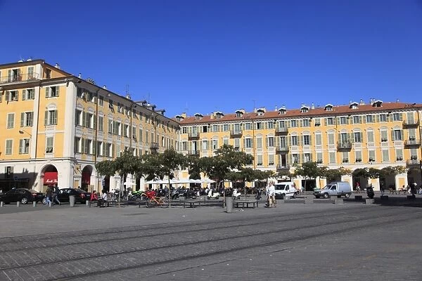 Place Garibaldi, Nice, Alpes Maritimes, Cote d Azur, French Riviera, Provence, France, Europe