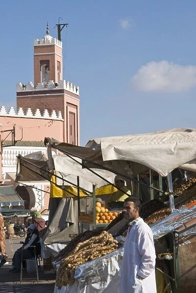 Place Jemaa el Fna (Djemaa el Fna), Marrakesh (Marrakech), Morocco, North Africa, Africa