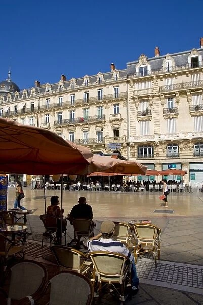 Place de la Comedie, Montpellier, Herault, Languedoc Rousillon, France, Europe
