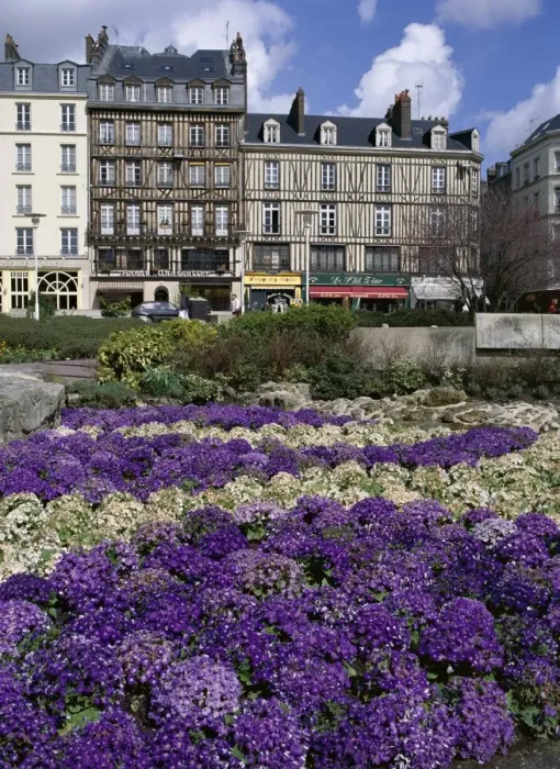 Framed Print : Place de Ville-Marche, Rouen, Seine-Maritime, Haute Normandie (Normandy), France, Europe Framed Print : Place de Ville-Marche, Rouen, Seine-Maritime, Haute Normandie (Normandy), France, Europe