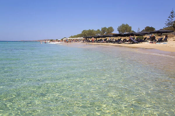 Plaka Beach, Naxos Island, Cyclades Group, Greek Islands, Greece, Europe