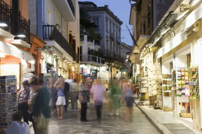 Framed Print : The Plaka District, Athens, Greece, Europe Framed Print : The Plaka District, Athens, Greece, Europe