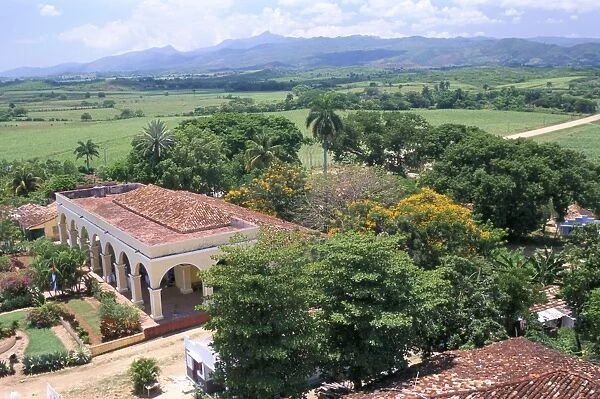 Plantation house on the Guainamaro sugar plantation, Valley de los Ingenios