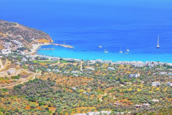 Framed Print : Platis Gialos beach, high angle view, Platis Gialos, Sifnos Island, Cyclades, Greek Islands, Greece, Europe Framed Print : Platis Gialos beach, high angle view, Platis Gialos, Sifnos Island, Cyclades, Greek Islands, Greece, Europe