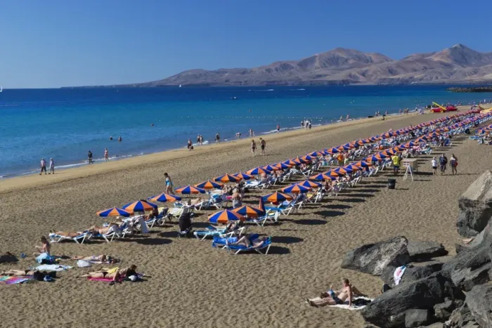 Framed Print : Playa Grande, Puerto del Carmen, Lanzarote, Canary Islands, Spain, Atlantic, Europe Framed Print : Playa Grande, Puerto del Carmen, Lanzarote, Canary Islands, Spain, Atlantic, Europe