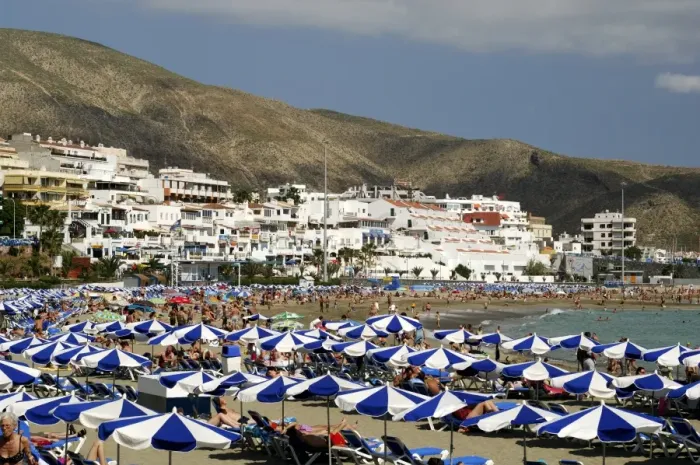 Framed Print : Playa de las Americas, Tenerife, Canary Islands, Spain, Atlantic, Europe Framed Print : Playa de las Americas, Tenerife, Canary Islands, Spain, Atlantic, Europe