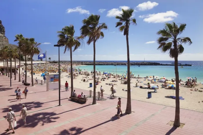 Framed Print : Playa de los Amadores, Gran Canaria, Canary Islands, Spain, Atlantic, Europe Framed Print : Playa de los Amadores, Gran Canaria, Canary Islands, Spain, Atlantic, Europe