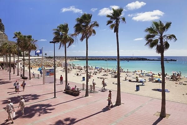 Playa de los Amadores, Gran Canaria, Canary Islands, Spain, Atlantic, Europe
