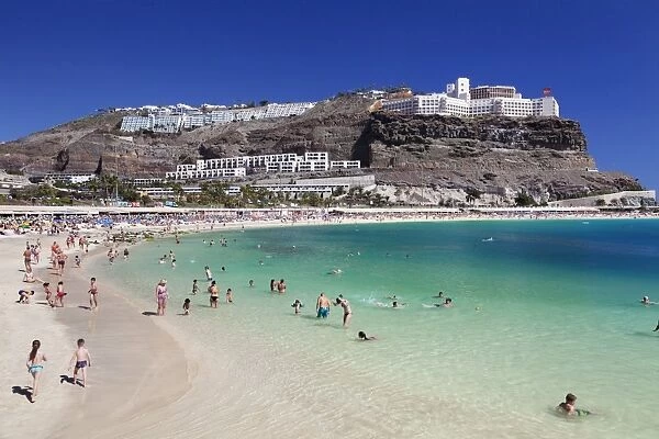 Playa de los Amadores, Gran Canaria, Canary Islands, Spain, Atlantic, Europe